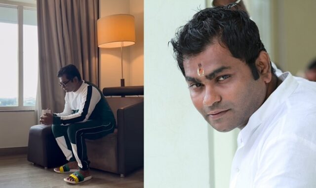 actor kushal badrike in hotel